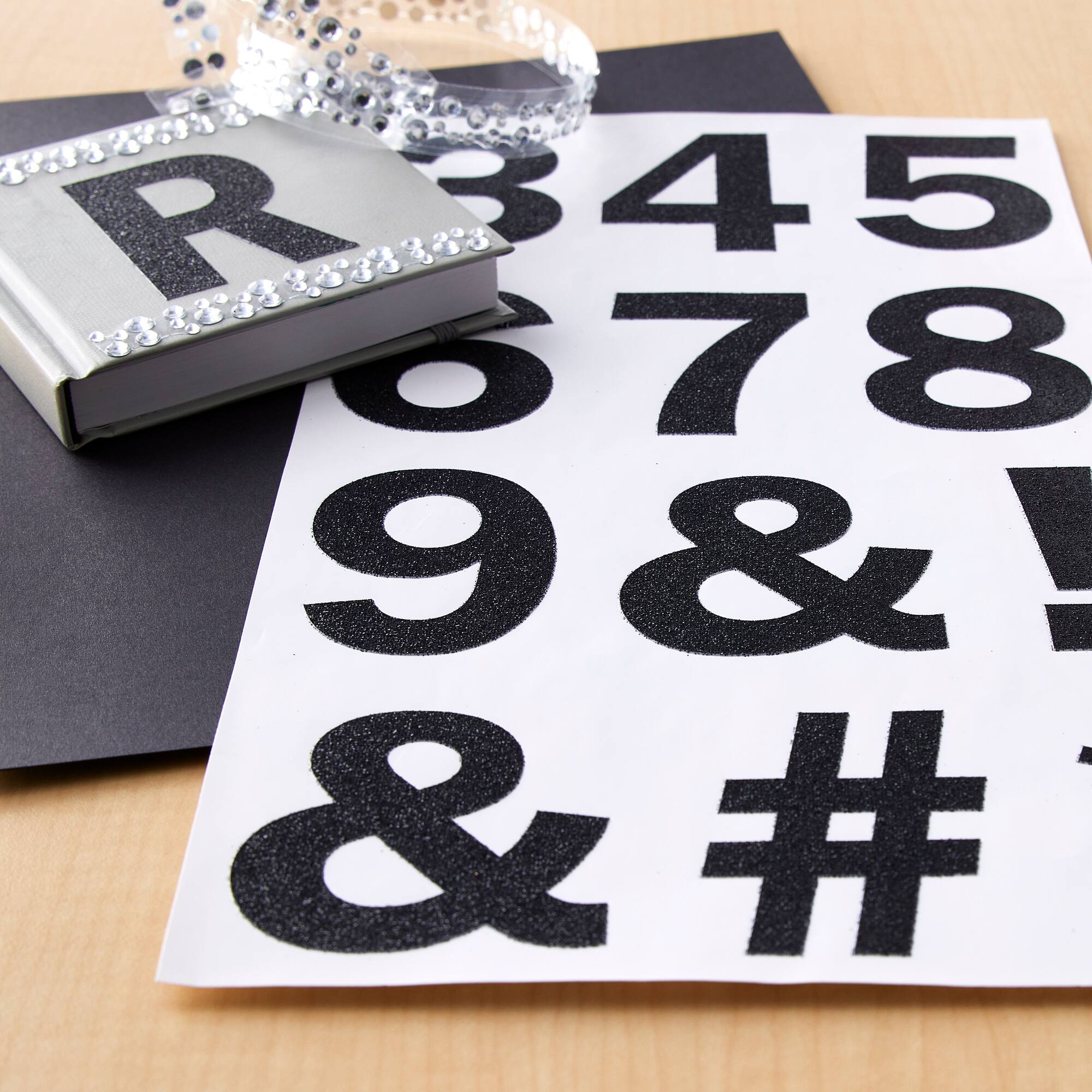 Glitter Alphabet Stickers by Recollections
